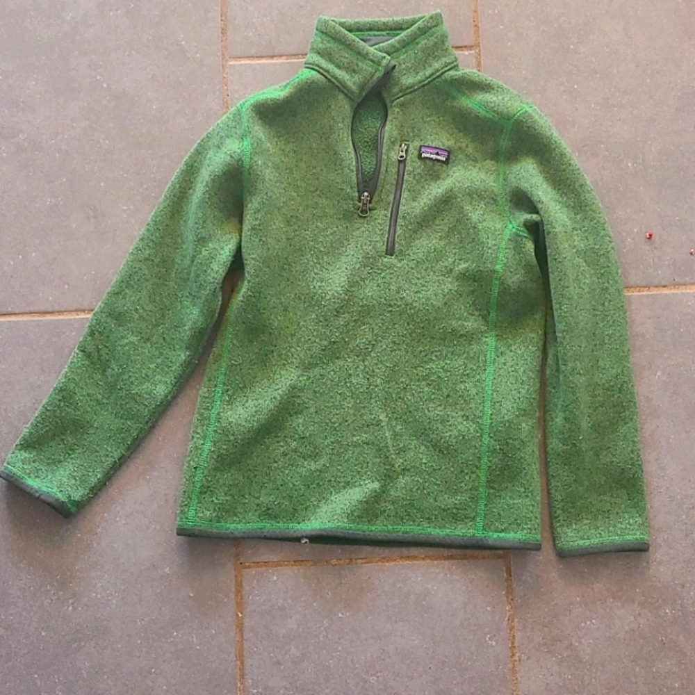 Kids patagonia 1/4 zip fleece